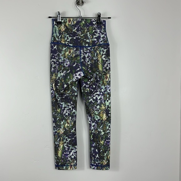 Lululemon Wunder Under Floral Sport Multi Full-On Luxtreme Leggings Pants 4 - Picture 5 of 9